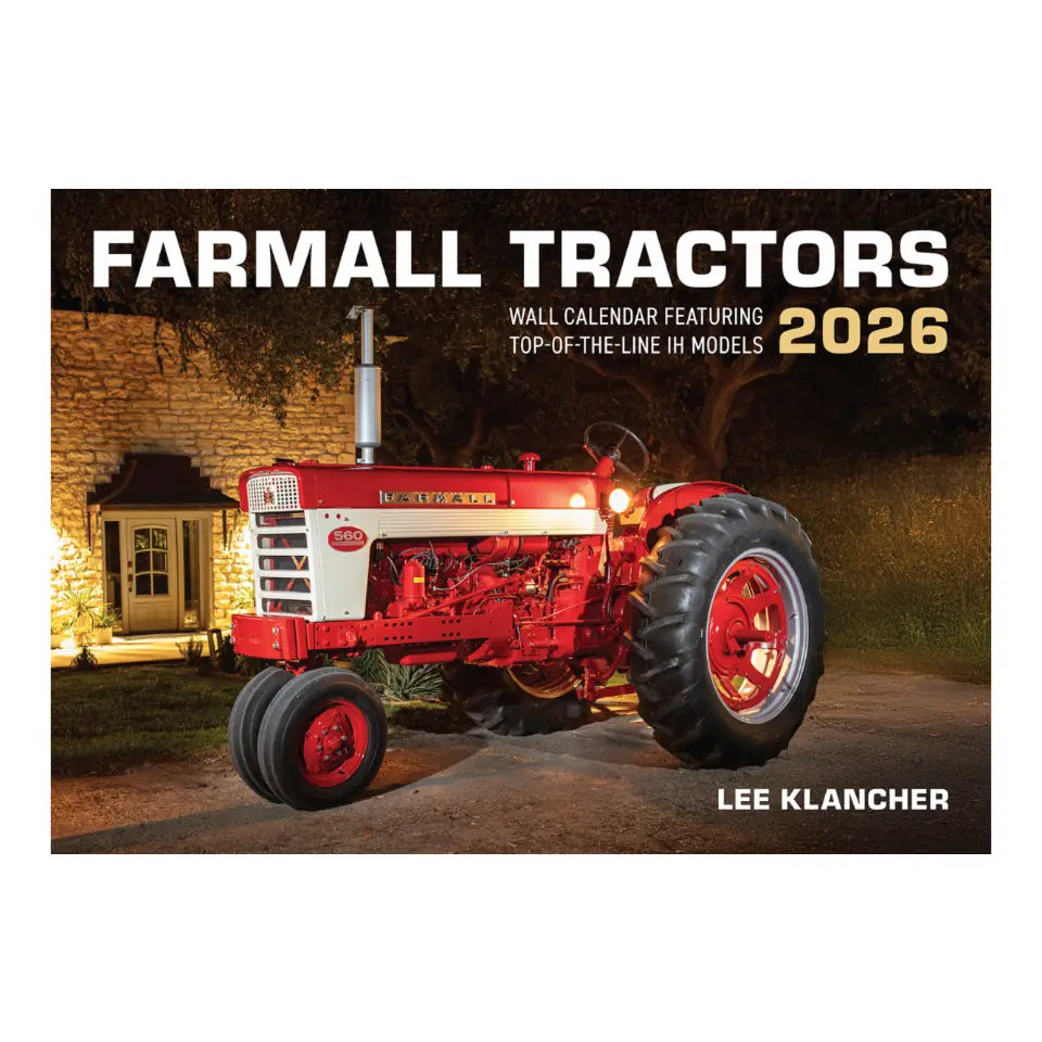 international harvester farmall tractor calendar 2026