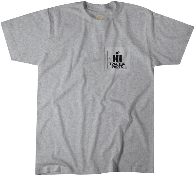 Farmall International Harvester Tractor Parts Pocket Tee Shirt
