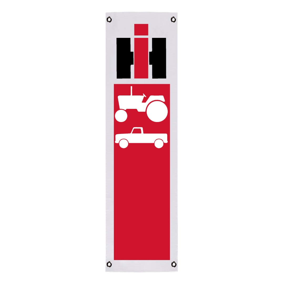 International Harvester Tractor and Pick Up Truck Banner