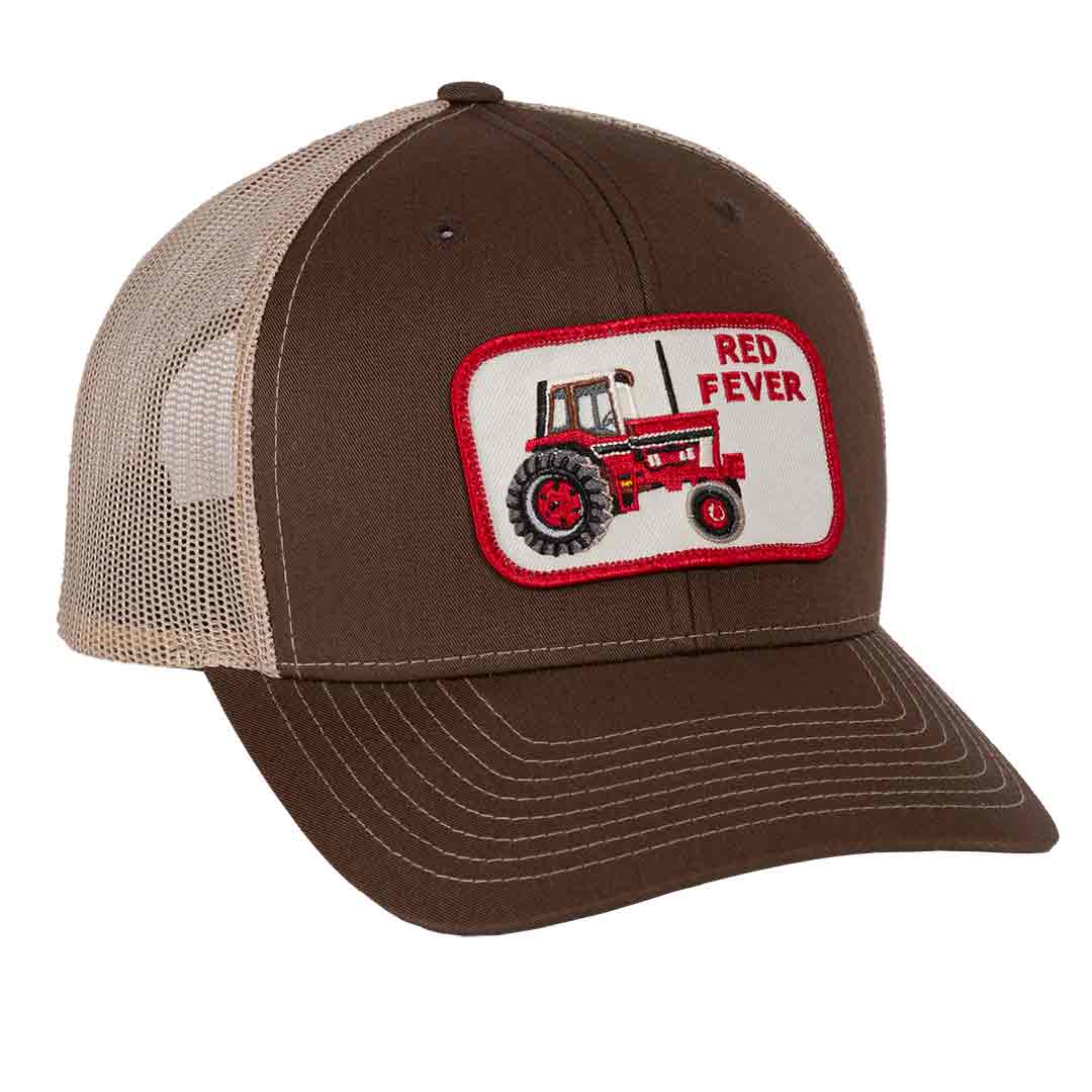 international harvester red tractor fever hat