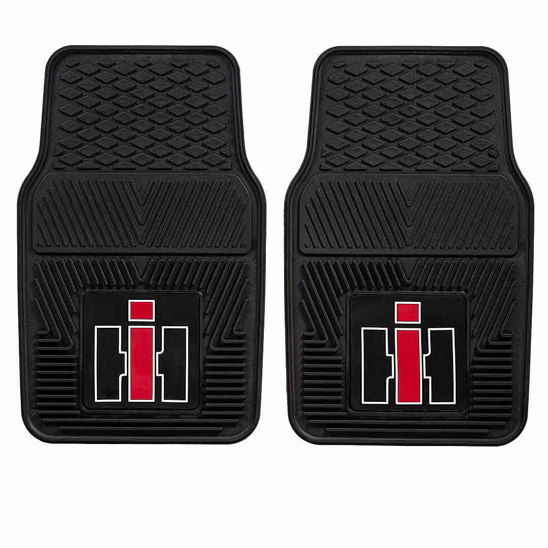 international harvester rubber floor mat pair for vehicle