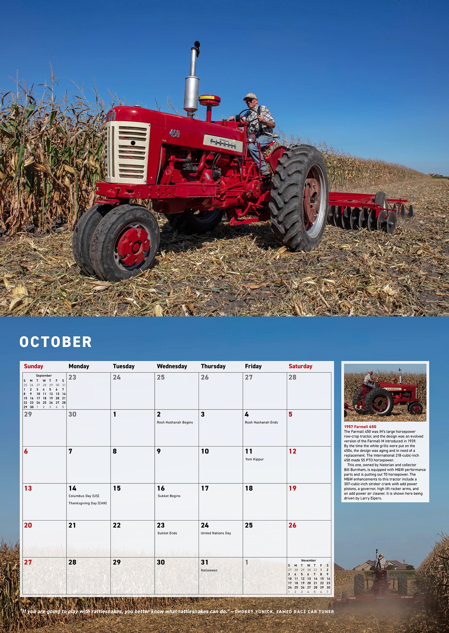 2024 International Harvester And Farmall Tractor Calendar | IH Gear 2024 International Harvester And Farmall Tractor Calendar | IH Gear
