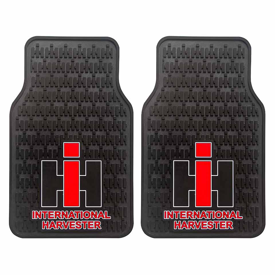 international harvester rubber cra and truck floor mat set