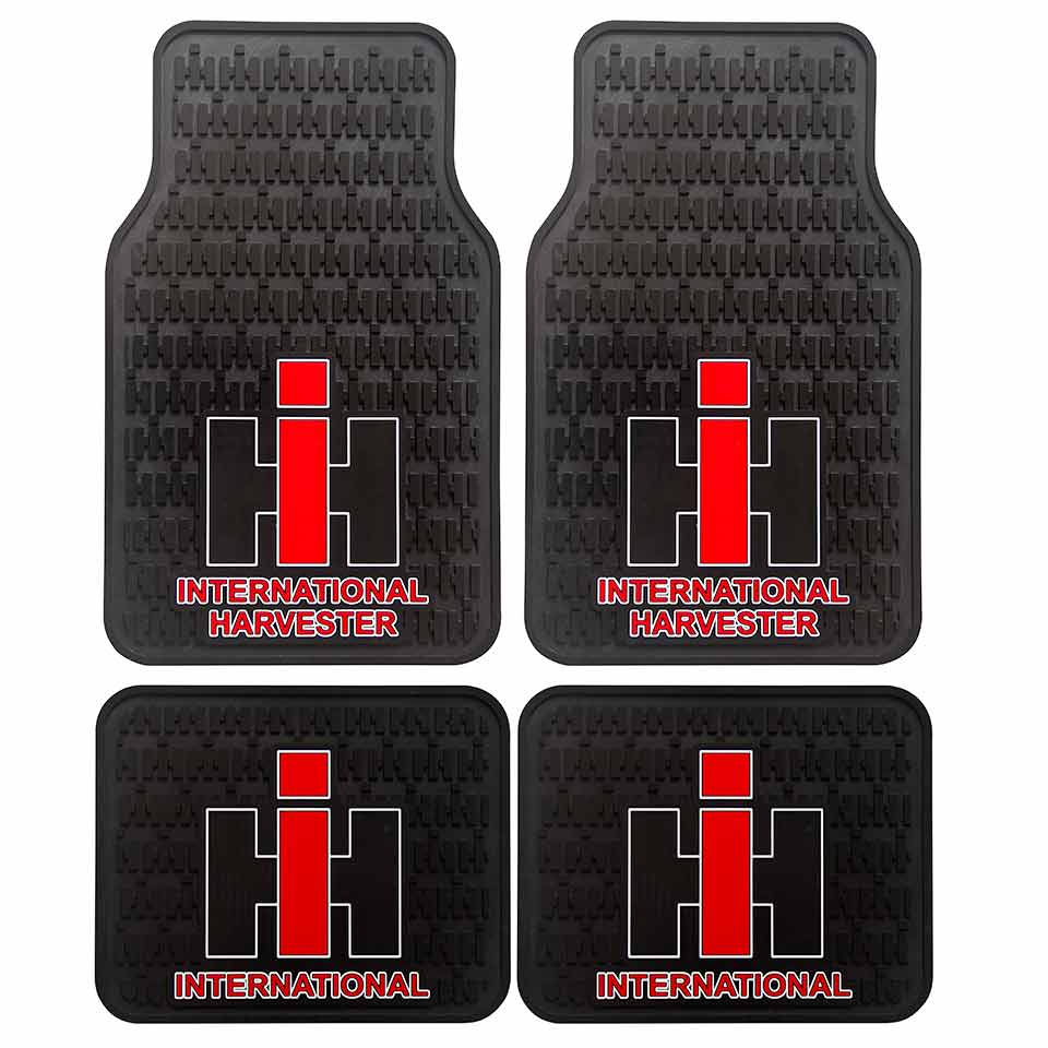 International Harvester Vehicle Floor Mat 4 Piece Complete Set