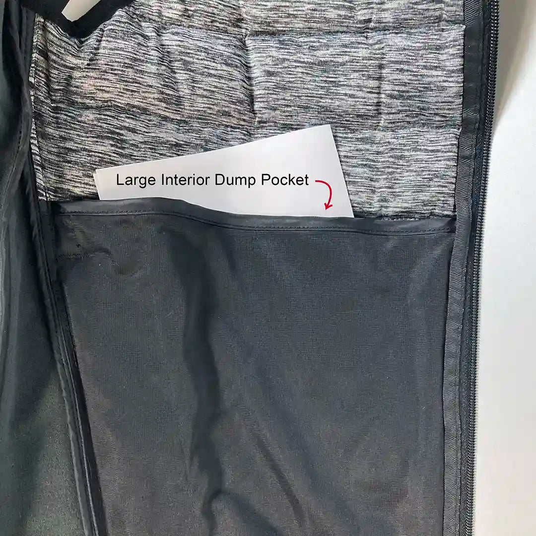 Large interior dump pocket on each side of the IH Apex Vest