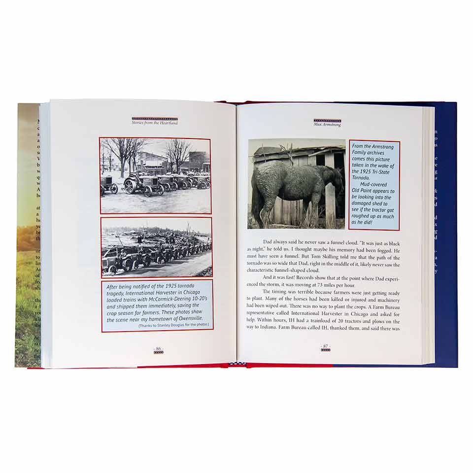 Max Armstrong Stories From the Heartland Signed Edition pages 86-87