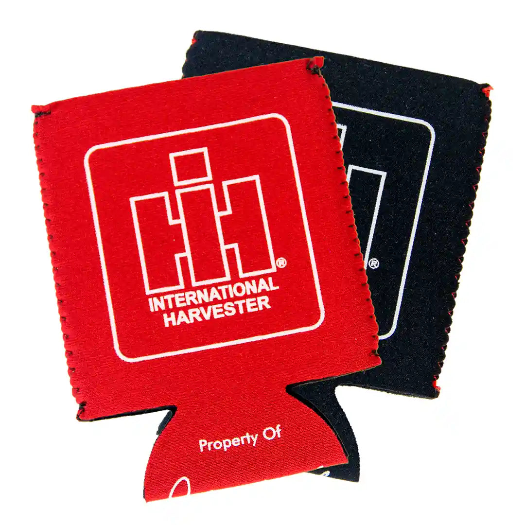 International Harvester Red and Black Can Koozie