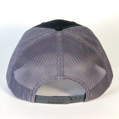 IH Cap Black with Gray Mesh