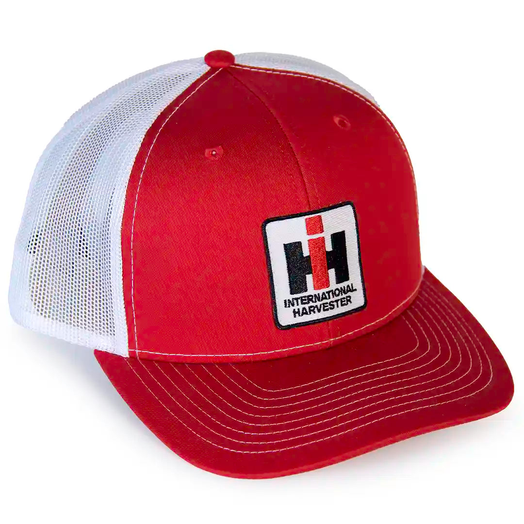 IH Logo Hat Red with White Mesh