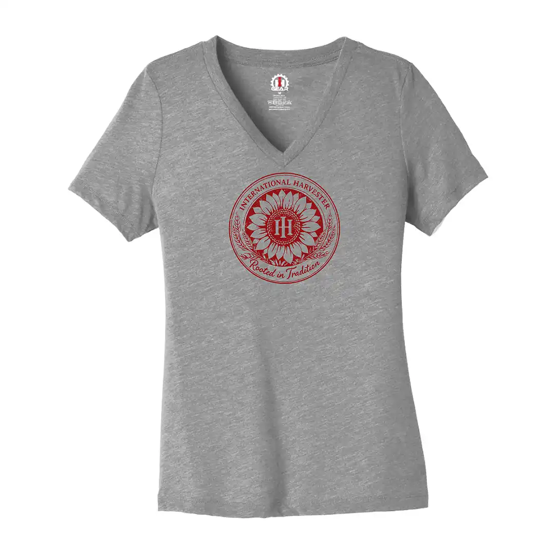 IH Rooted in Tradition Ladies v-neck tee