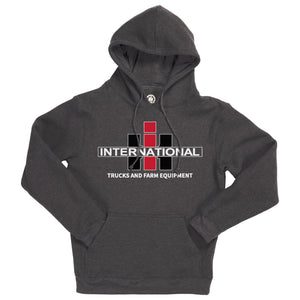 International Harvester Farm Equipment Sweatshirt Charcoal Heather