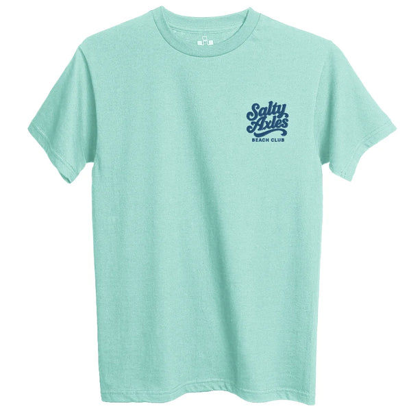 International Scout Salty Axle – Vintage 4x4 Beach Tee Shirt