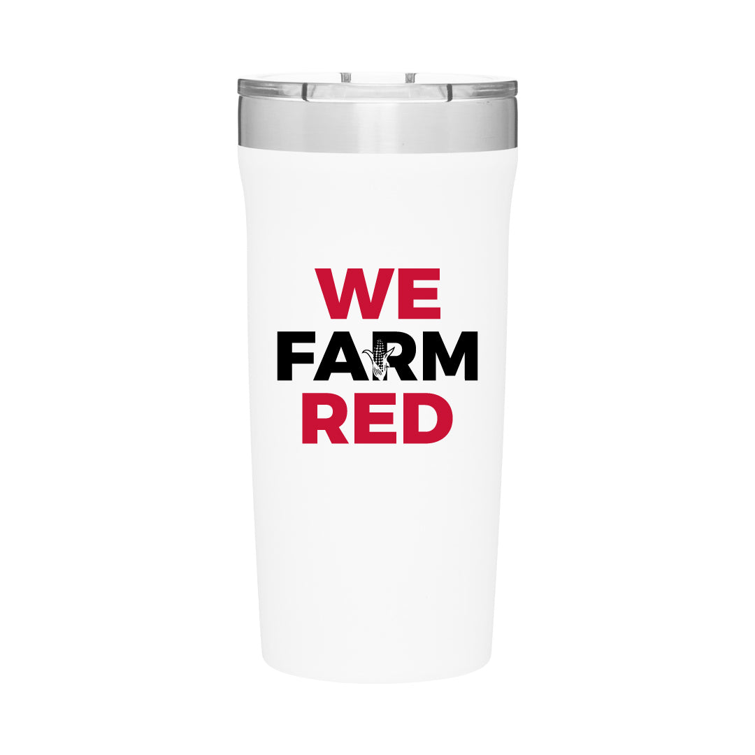 IH We Farm Red Travel Tumbler