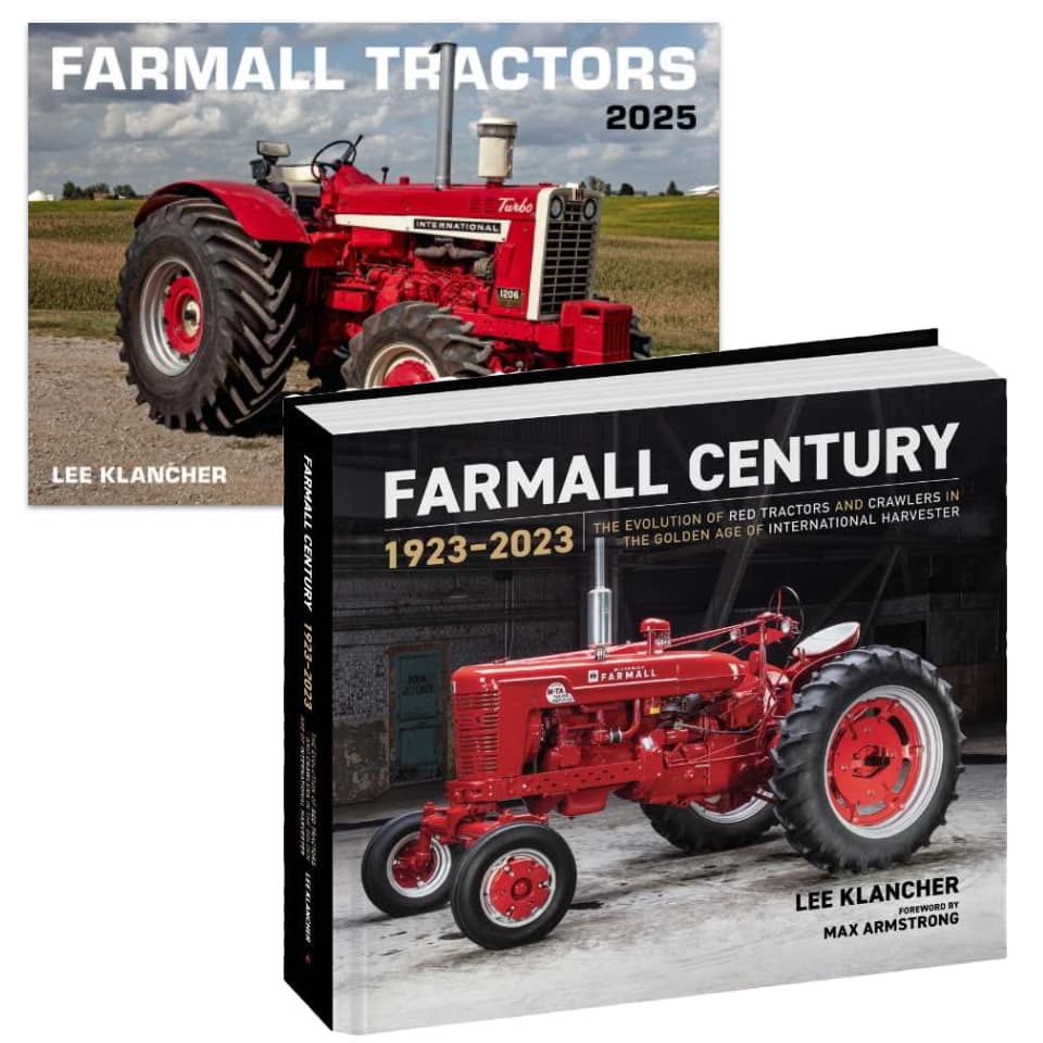 farmall calendar 2025 and farmall century book bundle