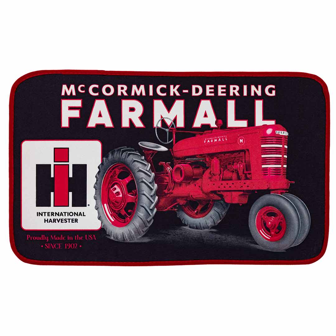 IH McCormick Deering Farmall Tractor Door Mat