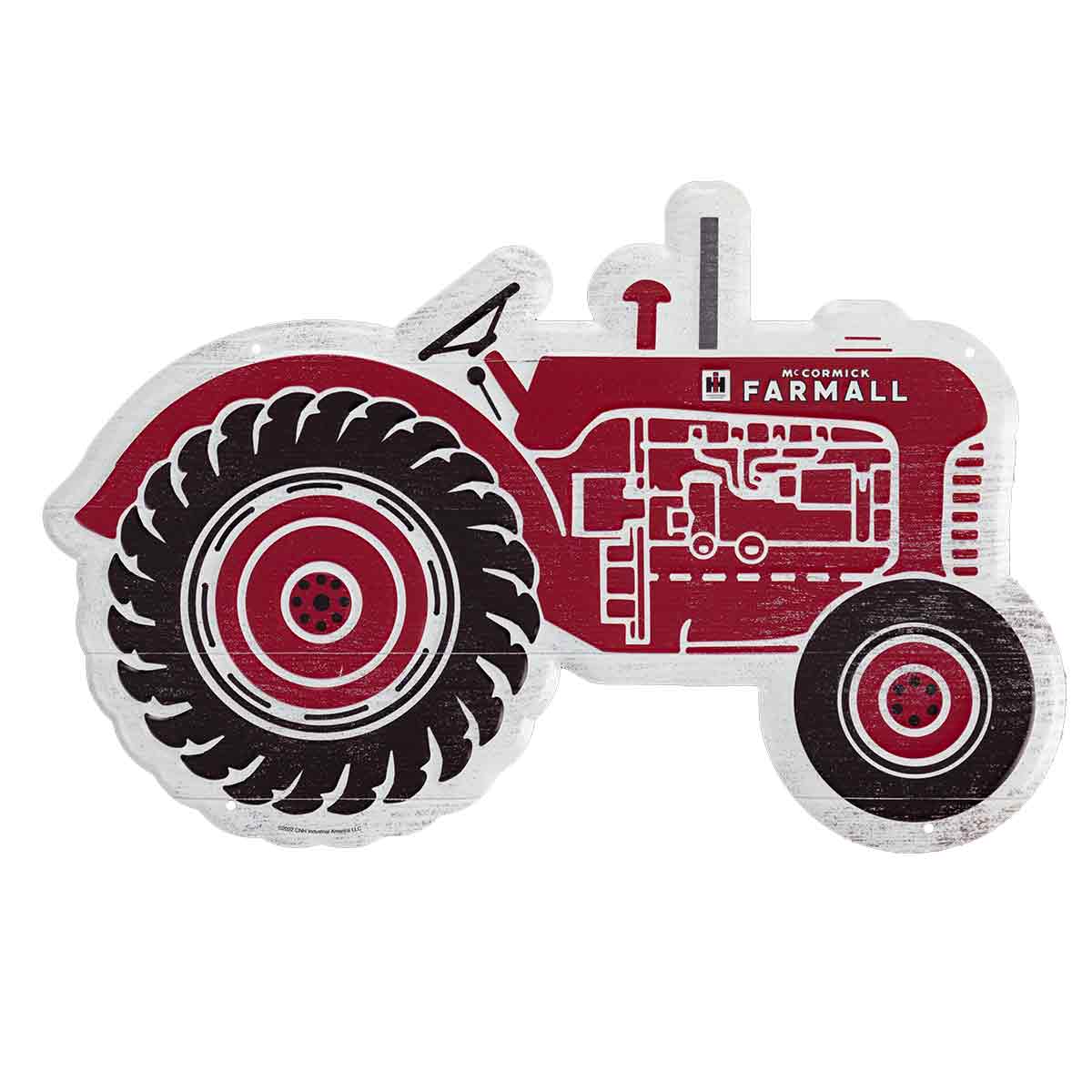 IH Farmall Tractor Sign