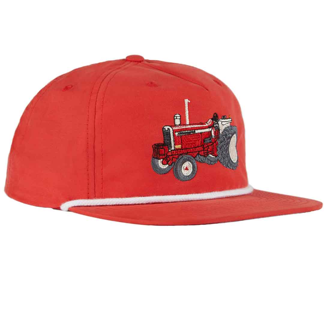 International Harvester Big Red Embroidered Tractor IH Vintage