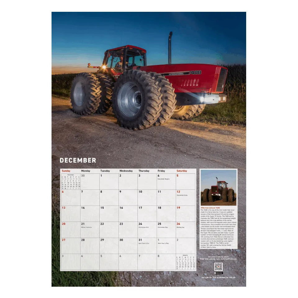 2026 ih farmall tractor calendar