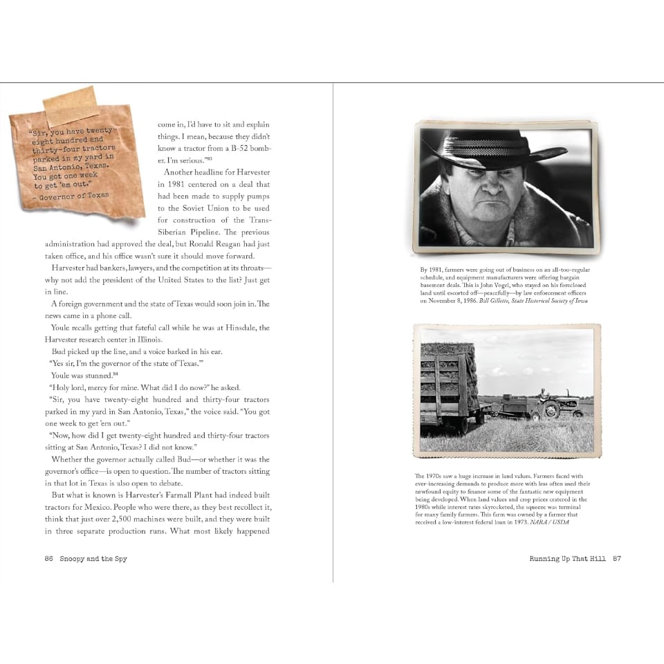 International harvester Snoopy and the Spy Book