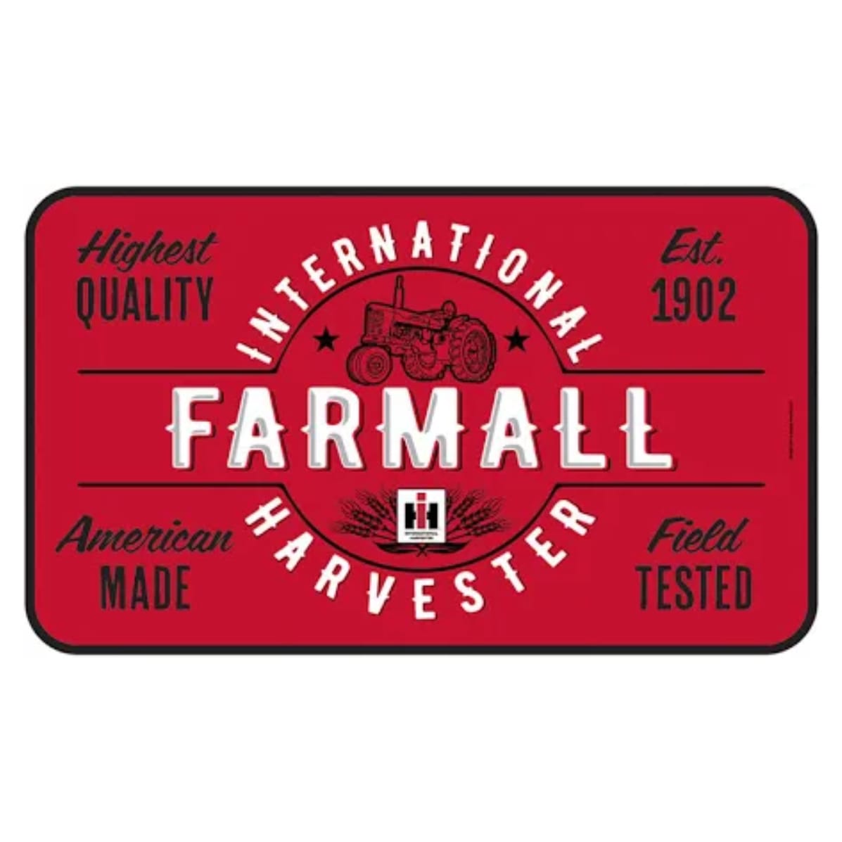 Farmall Tractor Door Mat