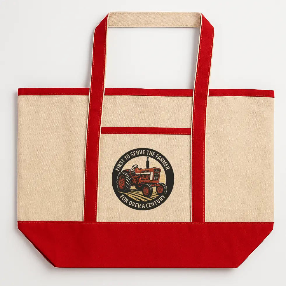 international harvester Farmer Canvas Tote Bag