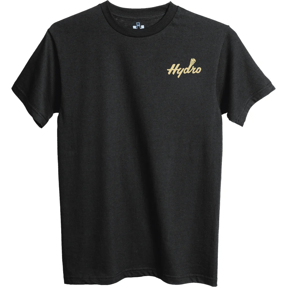international harvester tractor hydro black tee shirt