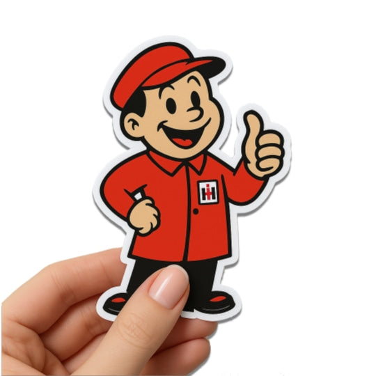 ih mechanic sticker
