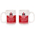 ceramic pair of international harvester coffee mugs