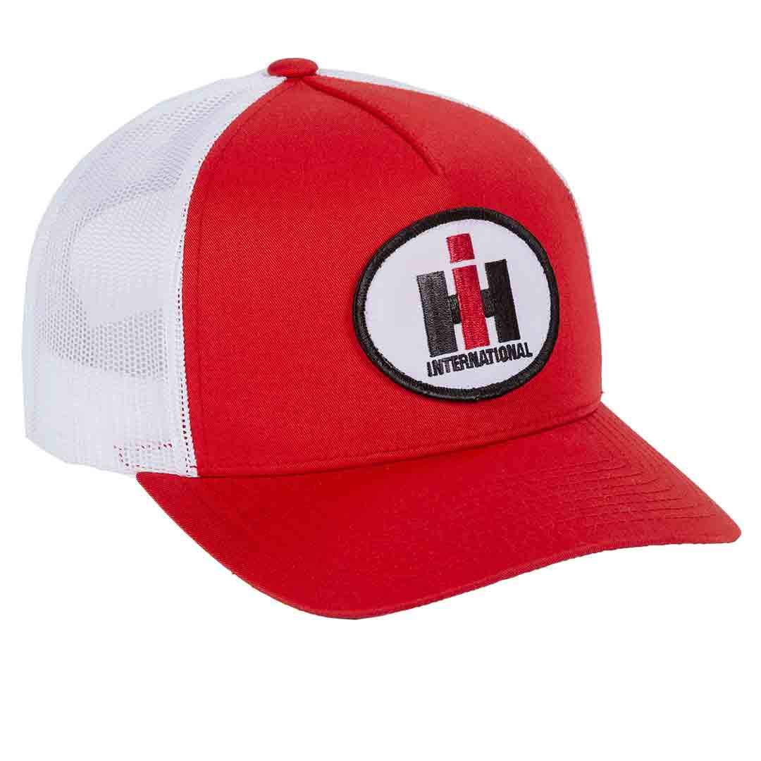 International Harvester Case IH Red Oval Patch Hat
