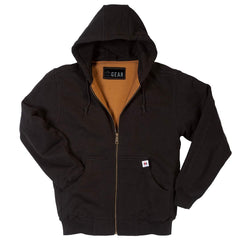 Thermal hooded new arrivals zipper sweatshirt