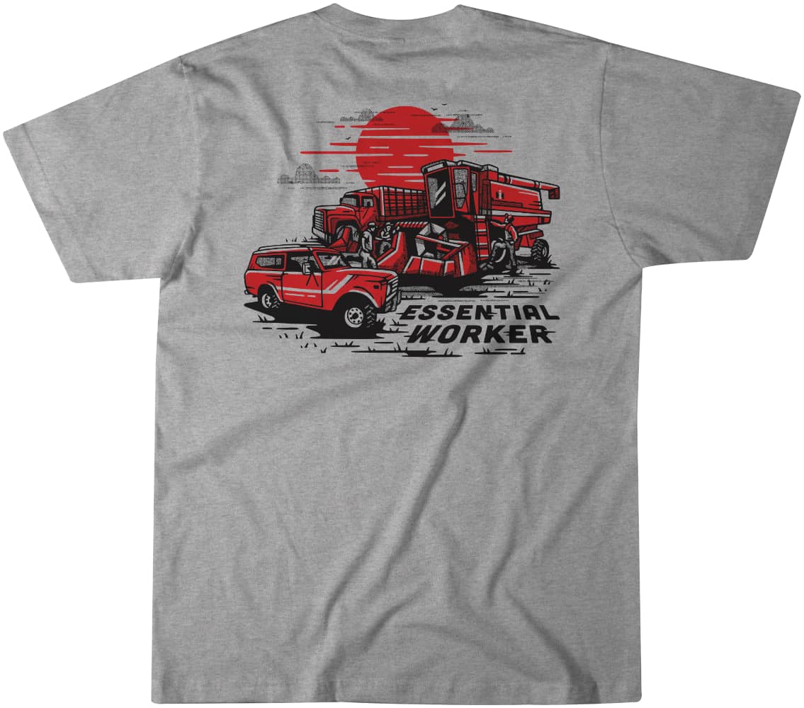 international harvester Essential Worker Farm Tee Shirt