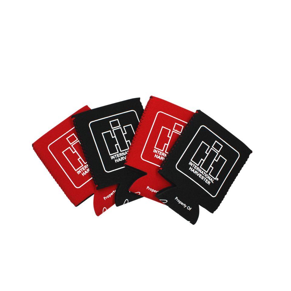 International Harvester Red and Black Can Koozie