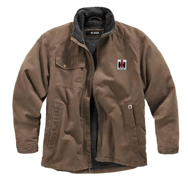 International Harvester Thermal-Lined Hooded Zip-Front Sweatshirt - IH GEAR