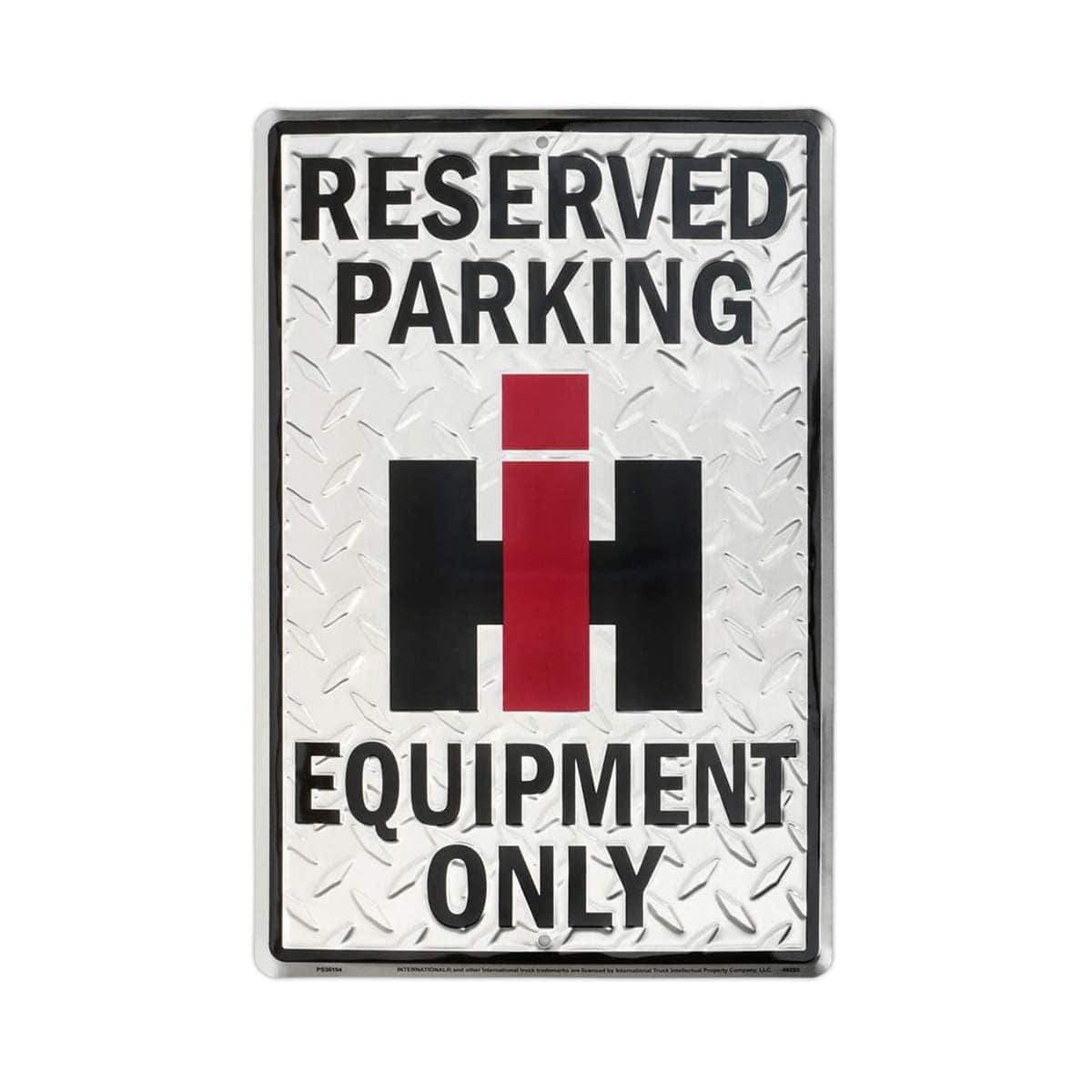 IH Parking Sign 