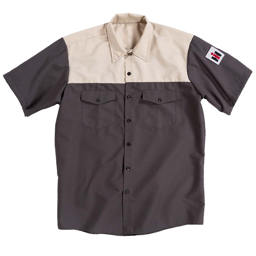 International Harvester Parts and Service button down shirt 