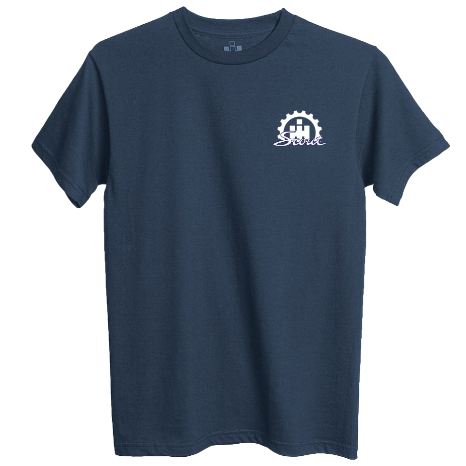 IH Scout Off-Road Navy Tee Shirt