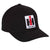 International Harvester Black Flex Fit Logo Hat 