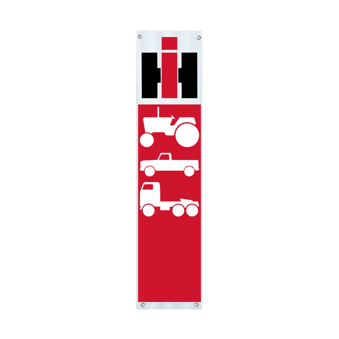 ih tractor and truck banner
