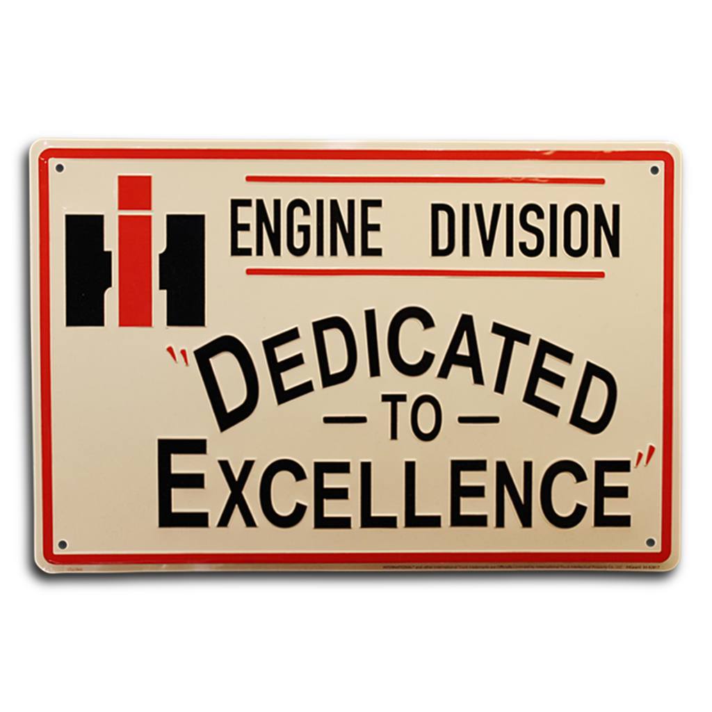 International Harvester Engine Division Sign