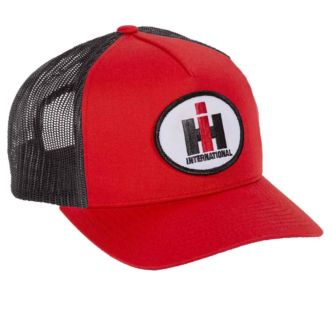 International Harvester Case IH black and red hat