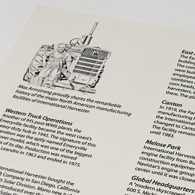 International Harvester Map