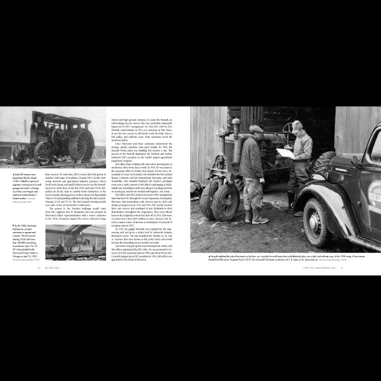 case ih tractor book