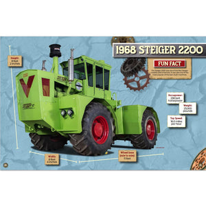 international harvester steiger 2200 ih tractor childrens stem book