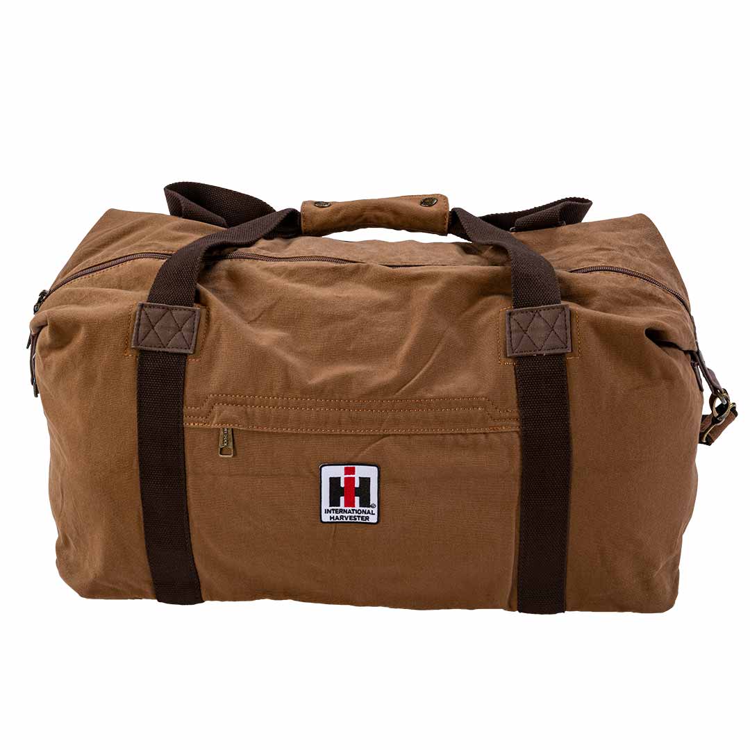 International Harvester weekend travel bag with ih logo