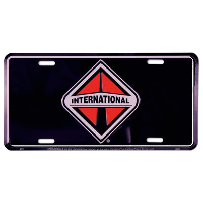International Truck License Plate