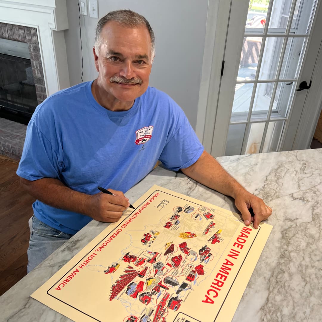 max armstrong signed map